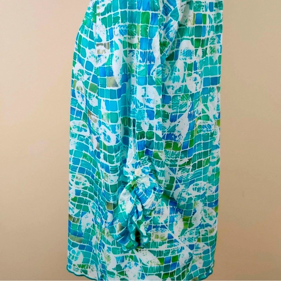 Snoskins women’s lightweight stretchy blouse size Medium 3/4 sleeve - Picture 5 of 5